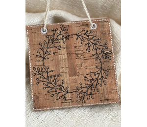 ADVENTSKALENDER 21. Dezember - Stickserie - ITH Kerzenteppich Tasche